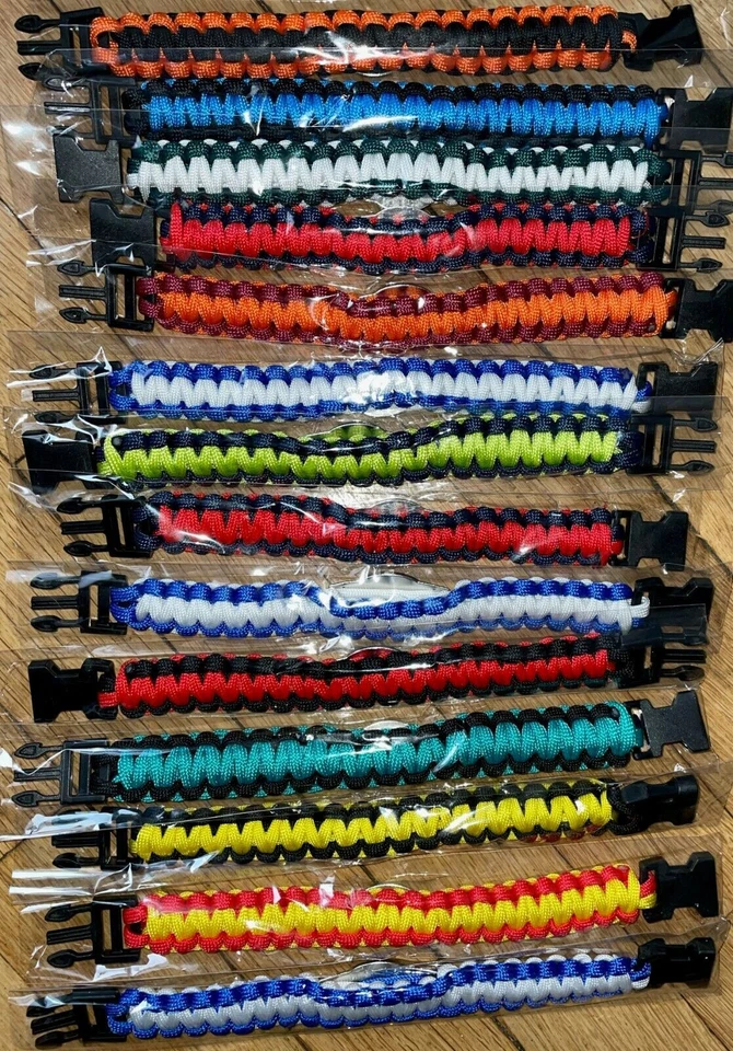 Pulsera Paracord Fútbol NFL Moda Regalo Moda Regalo Chiefs Eagles Raiders Foto 3 de 3