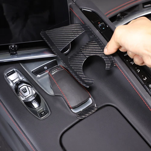 Real Dry Carbon Fiber Interior Dash Trim Cover Set Fits Corvette C8 2020-2025 - Bild 7 von 81