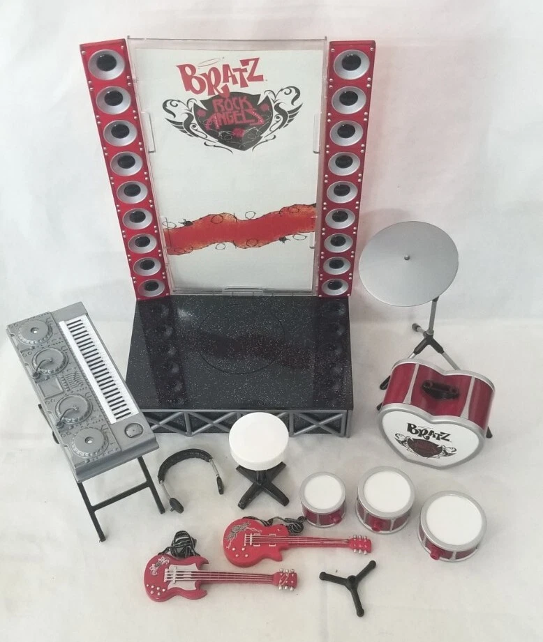 Bratz Rock Angelz Stage with Instruments parts lot 2005 eBay
