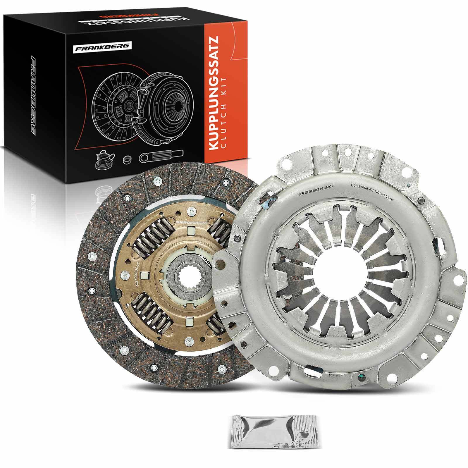FRANKBERG Clutch Kit (Cover+Plate) for Chevrolet Spark Opel Karl Vauxhall Viva