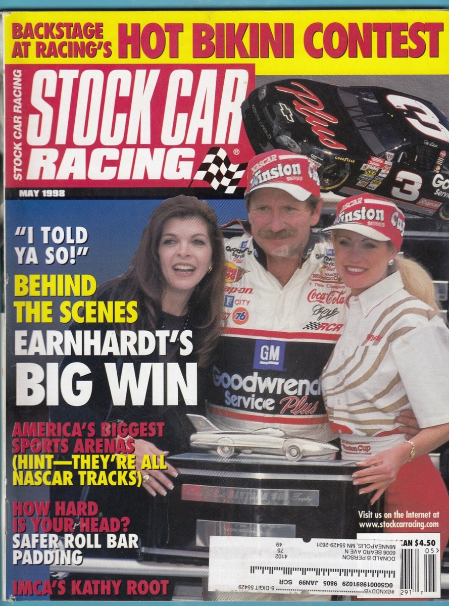 Stock Car Racing Magazine -- May 1998 -- Dale Earnhardt