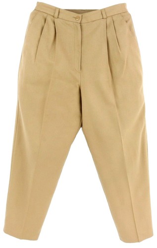 60s vintage usa製 wool Slacks talon zip Womens 14 Wool Blend Pants, Lined 1960's Talon Zip