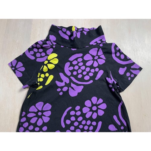 Vintage Marimekko Dress, Floral Mini Dress, 70s Style, Finnish Design Tunic, XS - Picture 3 of 9