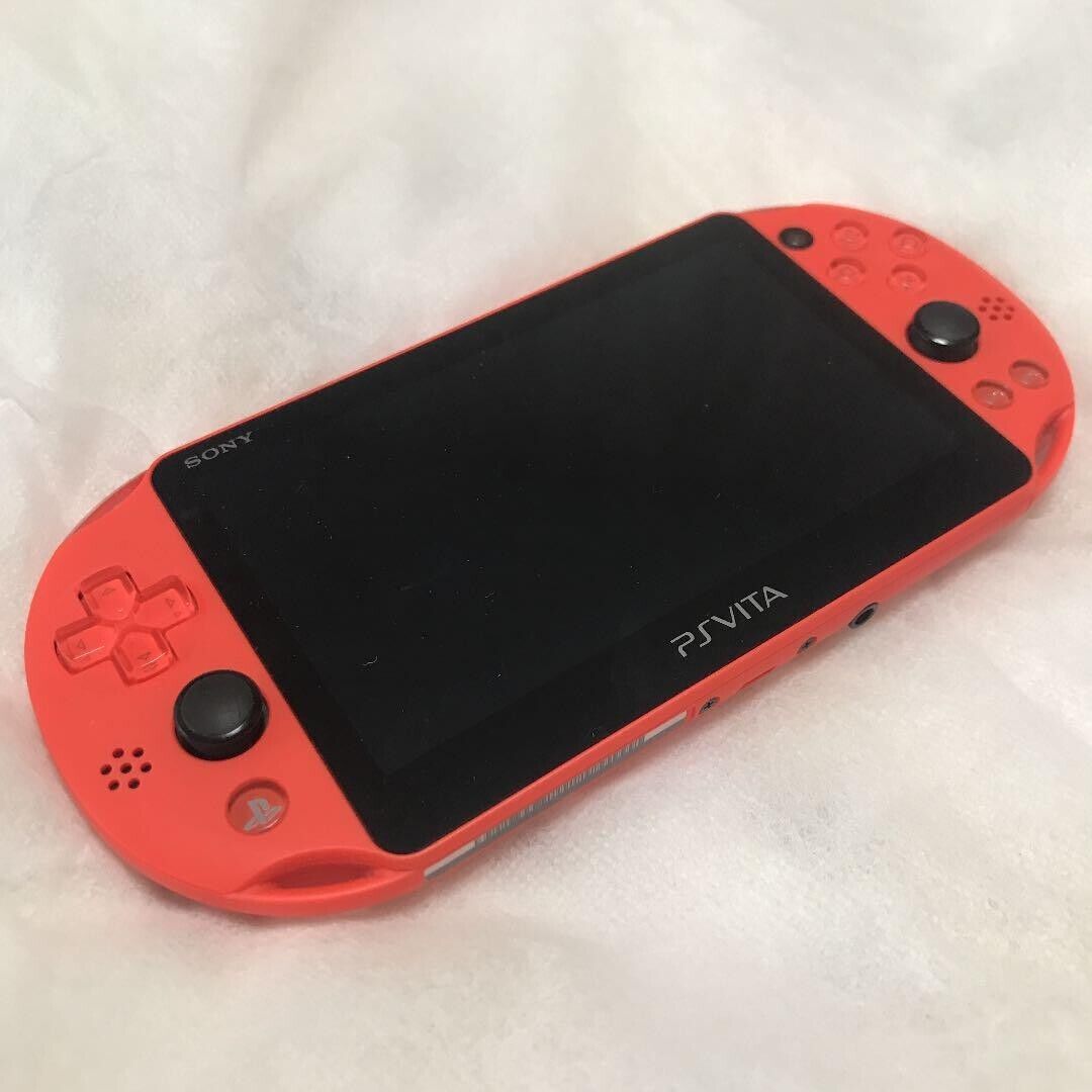 USED PlayStation Vita Wi-Fi Neon Orange PCH-2000ZA24 Japan USED PlayStation Vita Wi-Fi Neon Orange PCH-2000ZA24 Japan