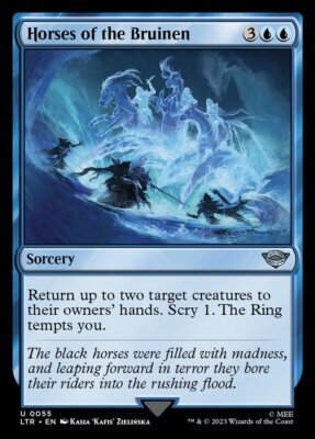Magic the Gathering (mtg): LTR: Horses of the Bruinen  (x 4)
