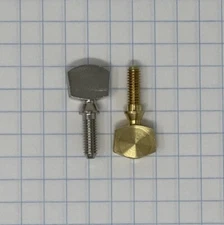 Mouthpipe Neck Screw, Jupiter & Selmer-Paris, Brass or Nickel