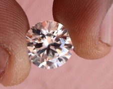 1 Ct Natural White Diamond Round Cut VVS1 D Grade GDGL Certified DV11