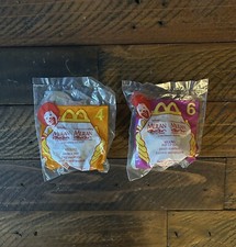MCDONALD s Happy Meal Toys Disney s Mulan 1998 Set Of 2 SEALED s 4 6 MUSHU