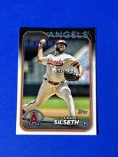 2024 Topps Series 2 Chase Silseth #585 Los Angeles Angels (J)