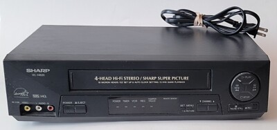 SHARP VC-20P AA-20P VHS-C 通電OK 昭和レトロ Sharp VC-H820U VHS VCR for sale online | eBay