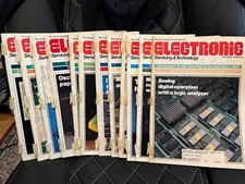 Complete Lot of 1986 Electronic Servicing  Technology Magazines