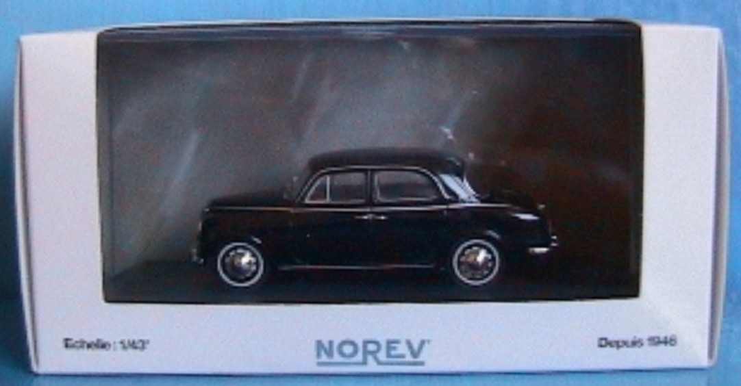 Norev 783040 Lancia Appia noire 1953 miniature 1:43 de collection italienne