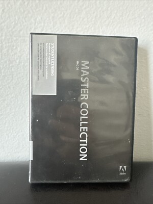 Adobe Creative Suite 4 Master Collection CS4 Mac OS Student 