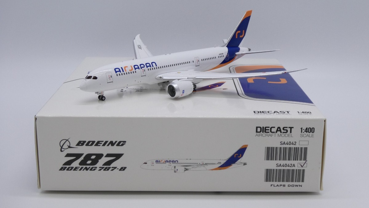 Air Japan B787-9 Dreamliner Reg: JA803A 1:400 FLAPS DOWN SA4042A