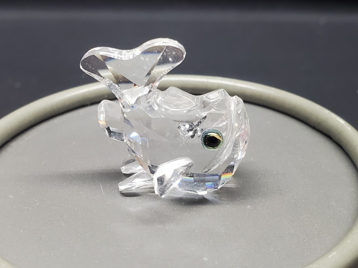 Swarovski 置物 スワロフスキー Swarovski Figurine Crystal 217743 Jumping Carp 1-1/4