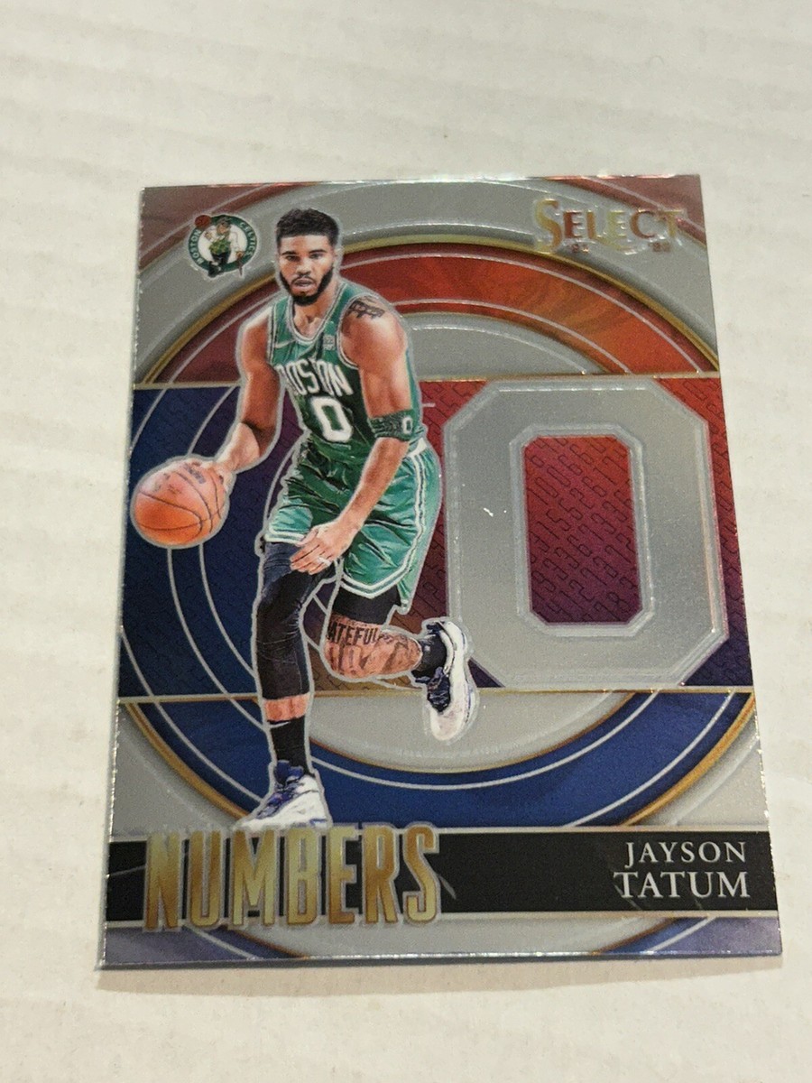 2021-22 SELECT JAYSON TATUM NUMBERS #9 CELTICS | eBay