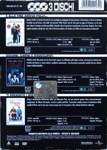 Ben Stiller Collection—DreamWorks—3 DVD Video—Come nuovo - Foto 2 di 5