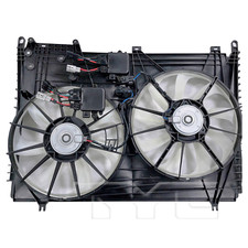 TYC 625040 Dual Rad& Cond Fan w/ Control Module Subaru Ascent 2.4L 2019-2023