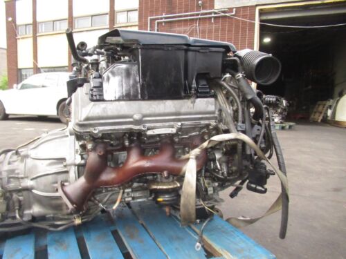 98-00 Toyota 1UZ-FE 4.0L V8 VVTi Engine Transmission Lexus GS400 LS400 SC400 - Picture 5 of 11