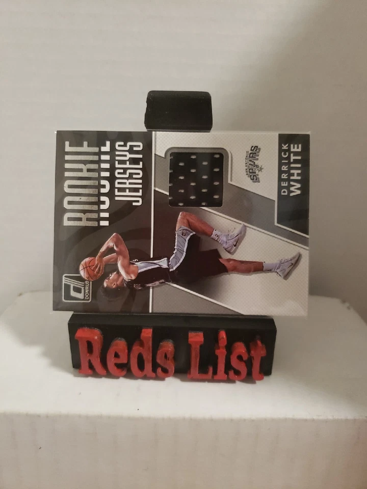 2017-18 Panini Donruss Rookie Jerseys Derrick White #RJ-DW3 RC Boston Celtics - Image 4 of 4