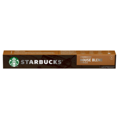 Starbucks House Blend by Nespresso Kaffeekapseln Kakaonote 57g