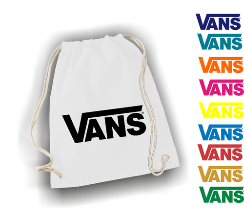 sacca bianca con stampa VANS vari colori da scegliere. Spedizione Gratis! |  eBay