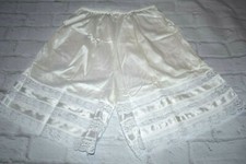 Vintage VELROSE. Pantaloons White Antron lll Nylon Lace sz M NEW Made in USA