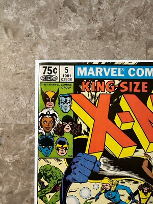 Uncanny X-Men Annual #5 Newsstand (Marvel Comics 1981) - FN+ | eBay