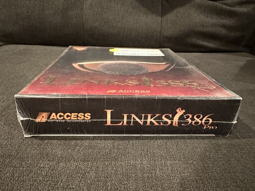 Vintage Links 386 Pro PC Computer Game 3.5" Floppy NEW FACTORY SEALED - Picture 3 of 7