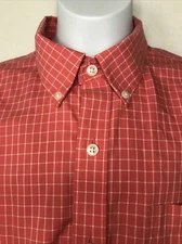 L. L. Bean Men's Wrinkle Resistant Traditional Fit Long Sleeve Shirt Size M-Reg