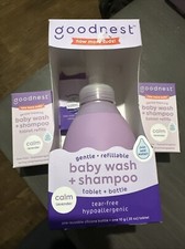 Goodnest Starter Kit: 1 Bottles  5 Body Wash NEW Calming Lavender. 6 Pc Set