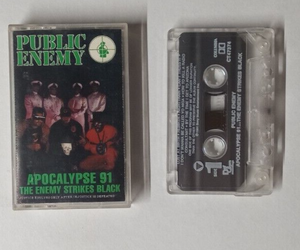 Public Enemy: Apocalypse 91The Enemy Strikes Black Cassette