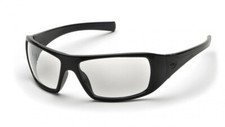 PYRAMEX GOLIATH SAFETY GLASSES CLEAR ANTI-FOG LENS WORK EYEWEAR SB5610DT Z87 