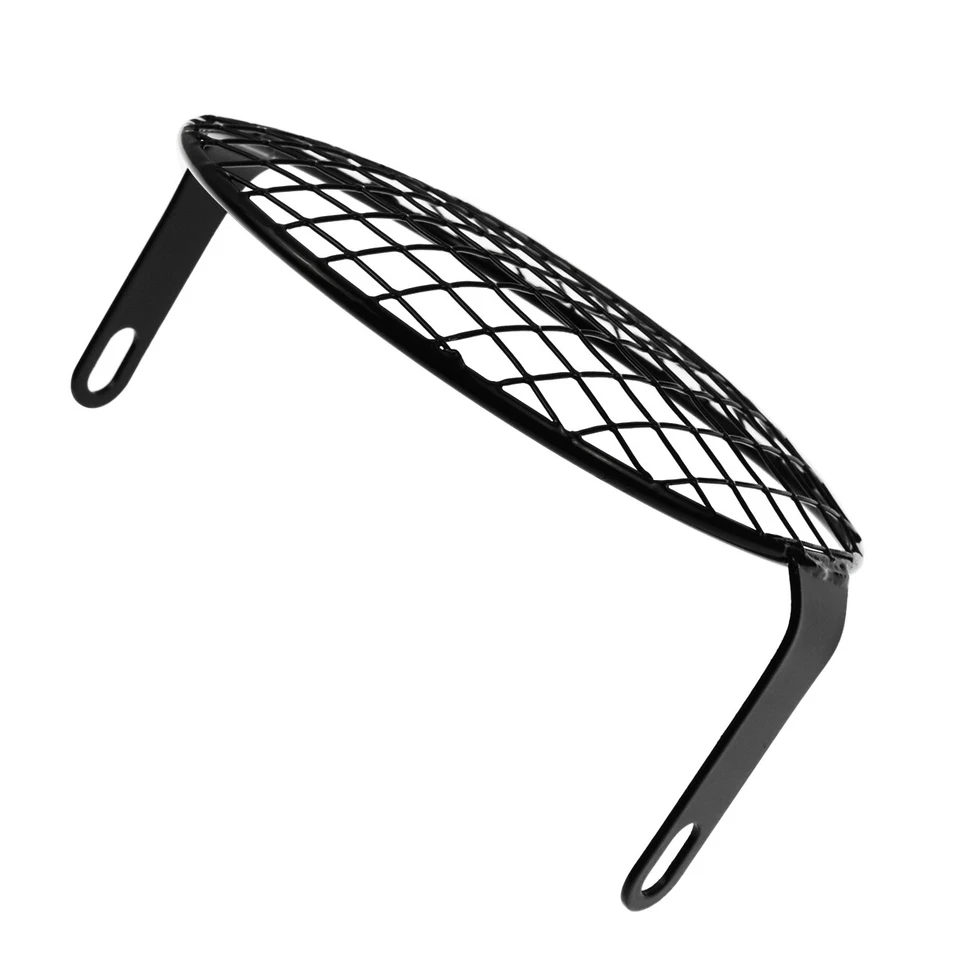 Универсальный металлический сетчатый защитный чехол-маска для фары мотоцикла 6,5 дюйма - Изображение 3 из 4