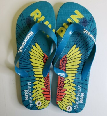 Margaritaville Run Margaritaville Women's Sandals Margaritaville Run Flip  Flops Sandals Wings Blue Size Small