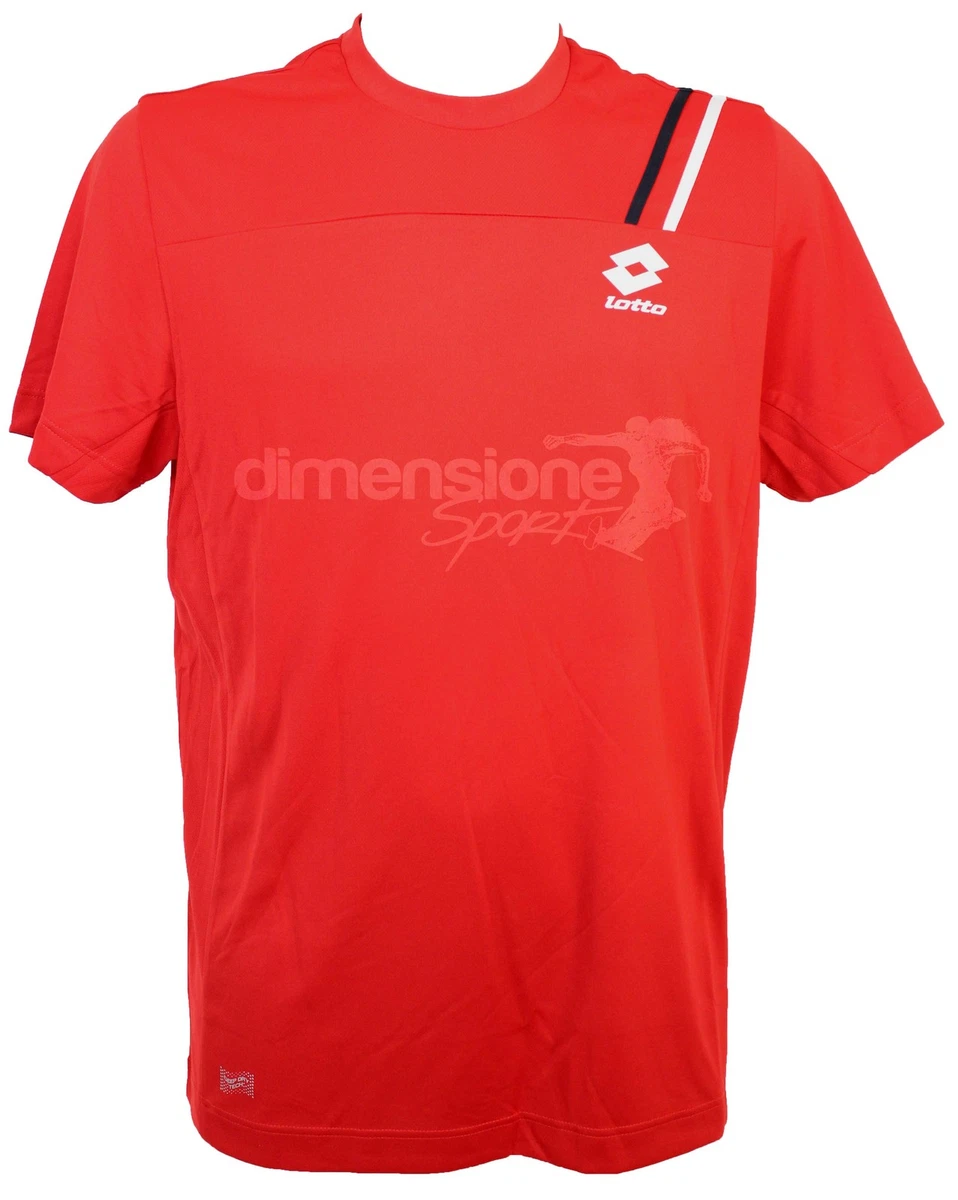 MAGLIA UOMO LOTTO TG. L 50 SPORT FITNESS CALCIO FOOTING FOOTBALL