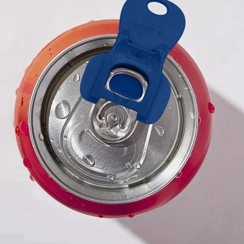 Cola-Getränkedosenöffner, Kunststoff, Kleiner Dosenöffner Einfacher Ringöffner - Picture 5 of 10