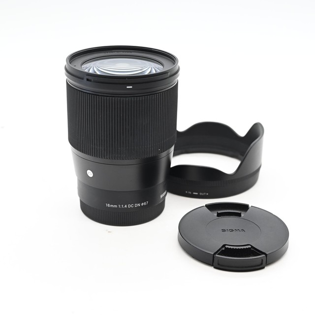 Sigma AF 16mm f1.4 C DC DN Contemporary 017 Lens Sony E-Mount #078