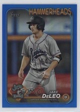2024 Topps Pro Debut Blue Foil 34/150 Jake Deleo #PD-123 y0i