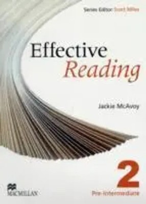 Effective Reading Pre Intermediate Student's Book Jackie Mcavoy Taschenbuch 2009