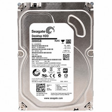Seagate 3TB SATA HDD Storage St3000dm001-1Er166 - Good Condition, Tested