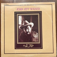 Jerry Jeff Walker Lp Self-Titled (1972) On Decca - Vg++ / Vg+ To Vg++
