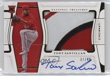 2022 Panini National Treasures Gold 37/49 Antonio Santillan Tony #101 Auto s7f