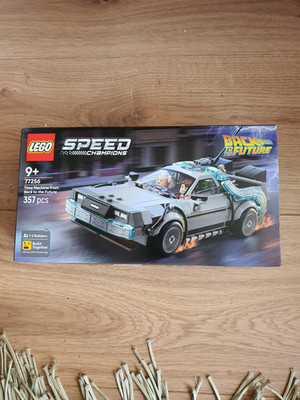 Back to the Future Time Machine Speed Champions LEGO 77256 NEU