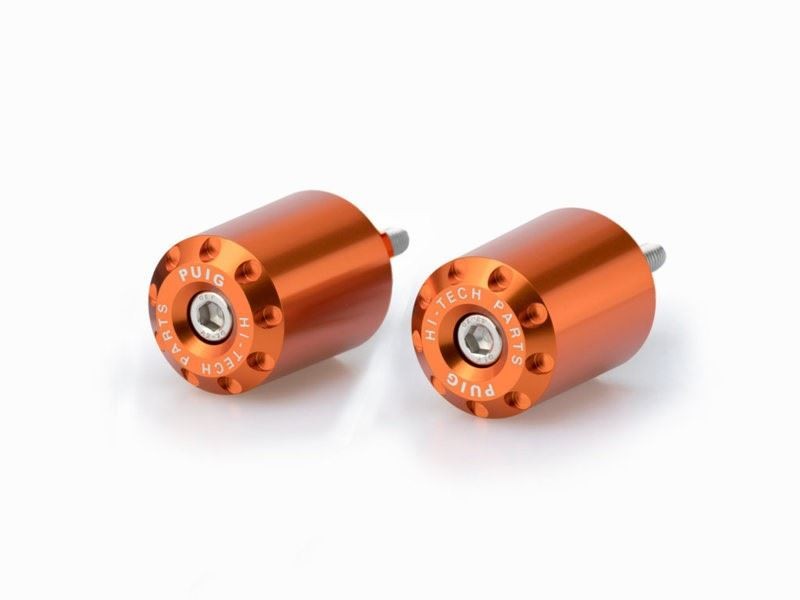 Puig Orange Long Bar Ends Kawasaki Z1000 2003-2020