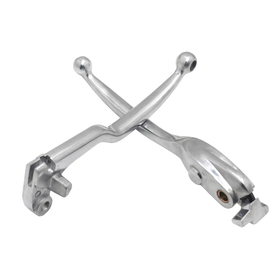 Palancas de embrague de freno de mano plateadas para motor Honda CBR 600RR 2003 2004 2005 2006 Foto 4 de 4