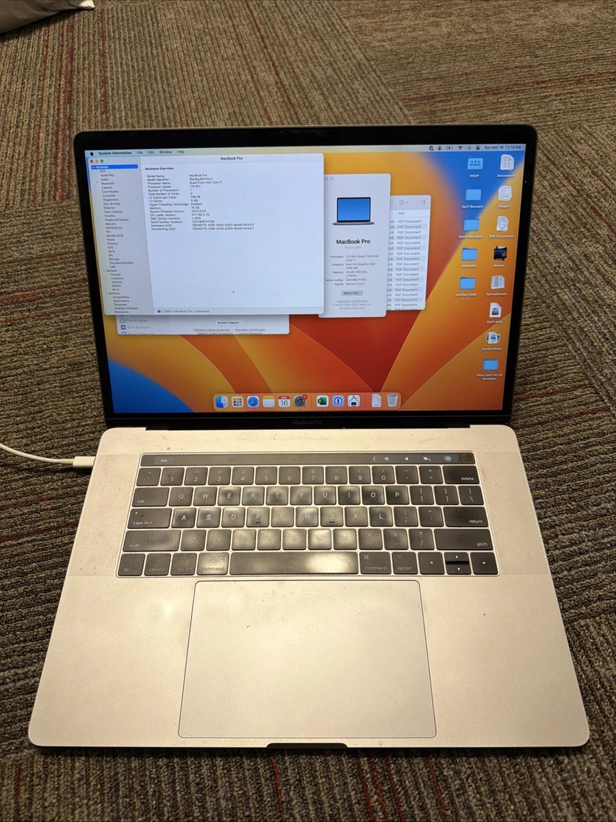 Apple MacBook Pro 15 in 2017 for sale | eBay