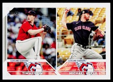 2023 Topps Update Tim Herrin / Michael Kelly #US45 - RC - Cleveland Guardians