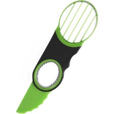 Avocado Slicer Corer and Paring Knife 3 in 1 Combo Heavy Duty Dishwasher Safe