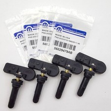 4pcs New Tpms Tire Pressure Sensors Oem 56029479ab Fit For Chrysler Dodge Jeep 4pcs New Tpms Tire Pressure Sensors Oem 56029479ab Fit For Chrysler Dodge Jeep